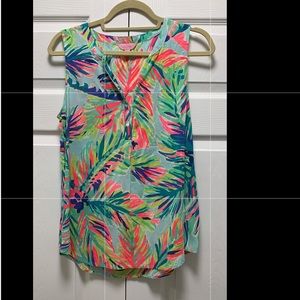 Size small Lilly Pulitzer colorful top